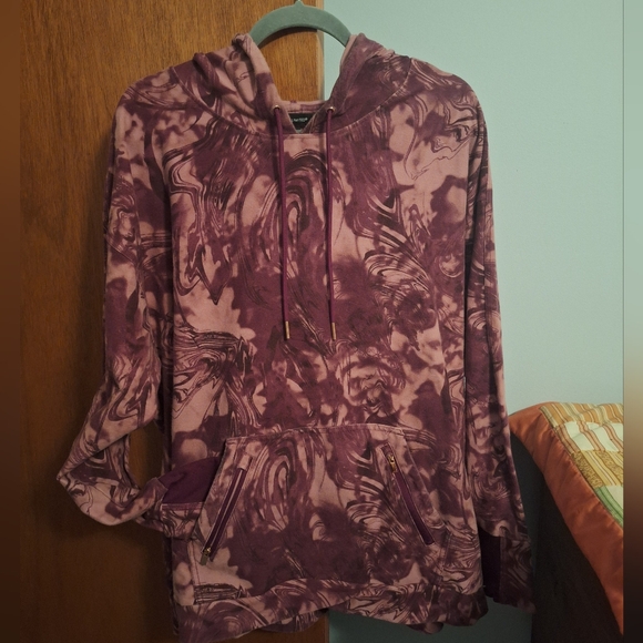 The Limited Women's Purple And Pink Pullover Hoodie Size 3X - Picture 1 of 5